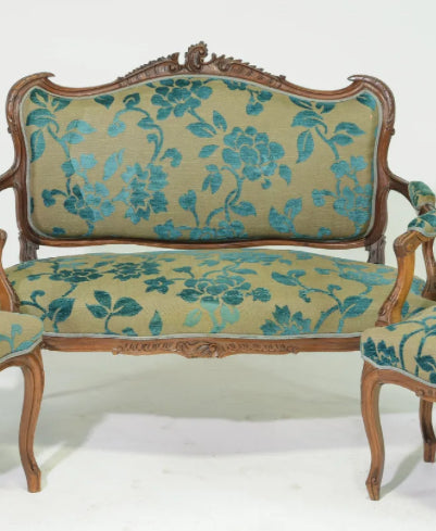 Louis XV Style Settee 48x26x39.5h
