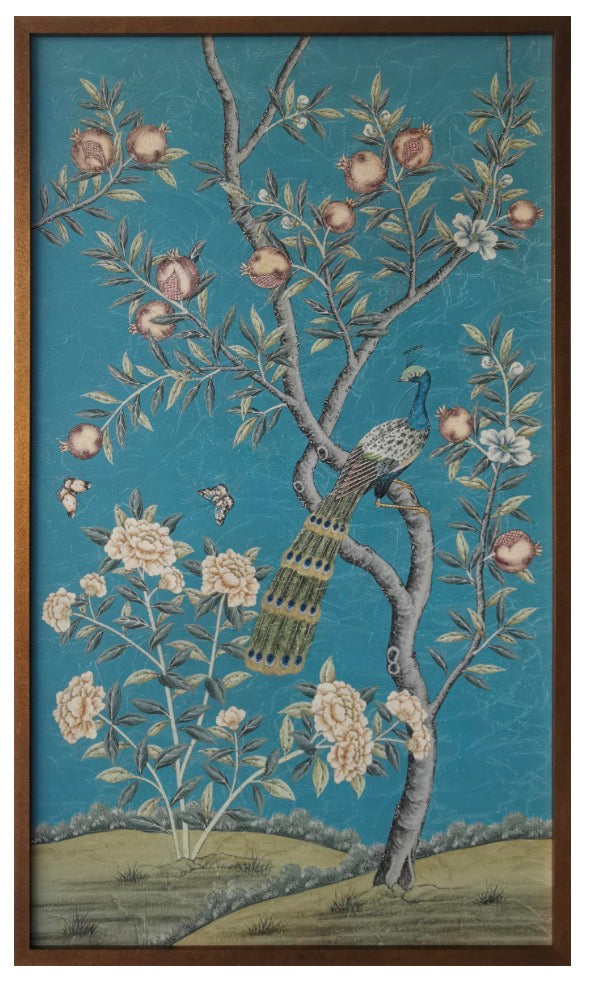 Blythedune (B) Hand Painted Wallpaper Panel 37.5x63.75