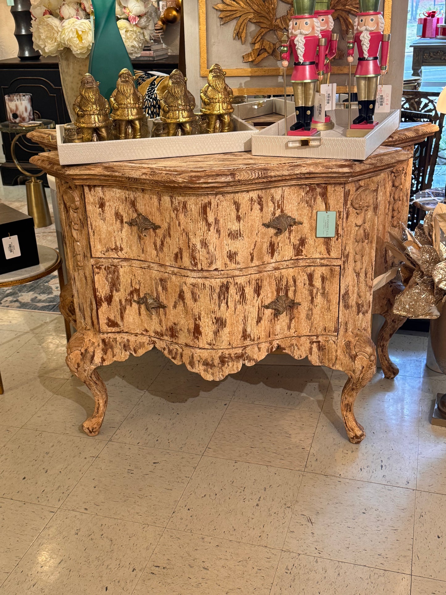 Painted Commode 26x52x35h