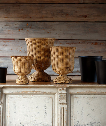 Poly Weave Urns Set of 3