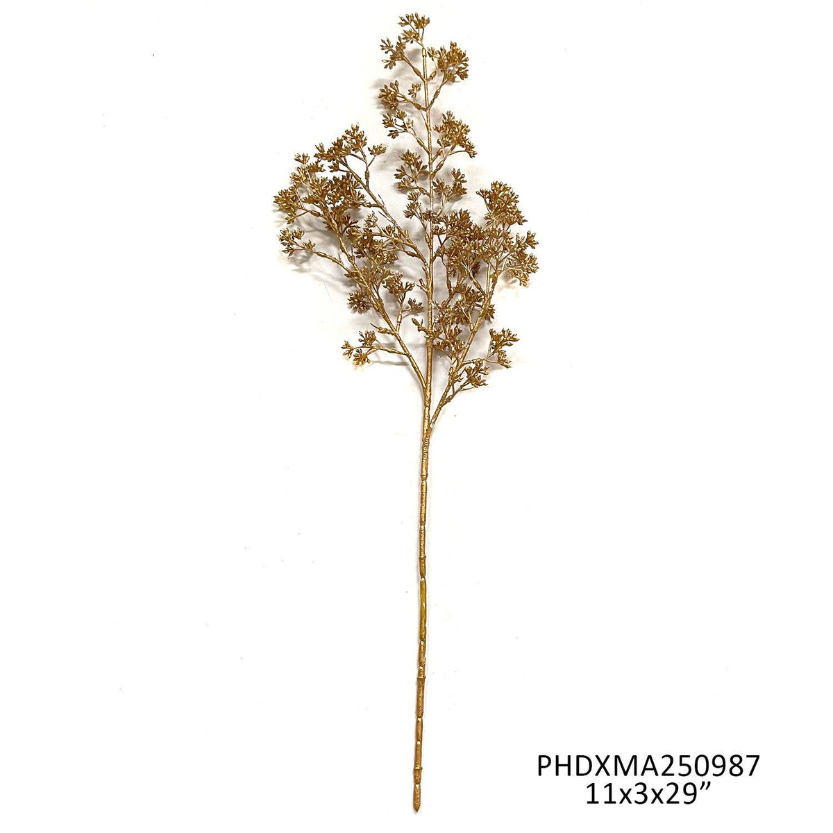 Gilded Seeded Eucalyptus Stem