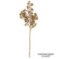 Gilded Seeded Eucalyptus Stem
