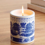 Blue and White Jar Candle - Chinoiserie