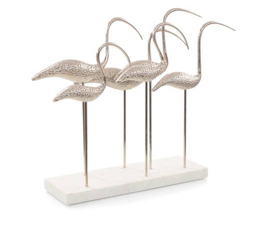 Crane Sculpture 32x8.25x26"h
