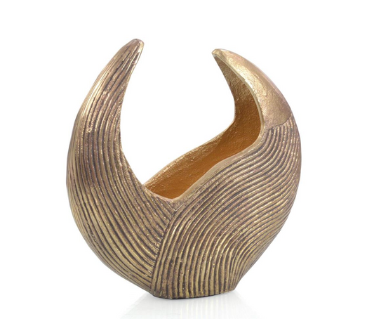 Flowing Ripples Vase 12"h