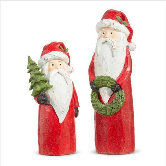Carved Santas SET/2