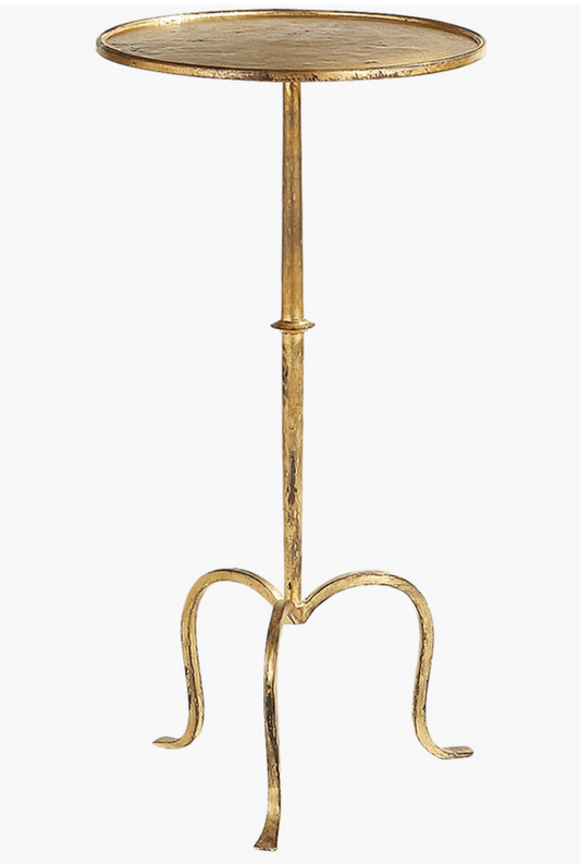 Hand Forged Martini Table 24"h