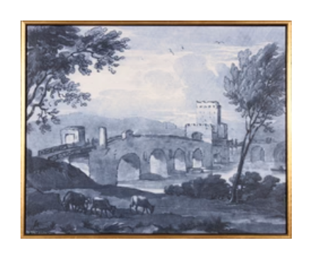Pastoral Toile III 31x26"