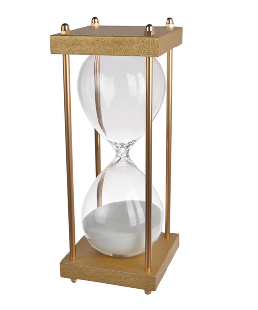 Hourglass Gold/White LG
