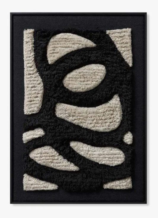 Limitations Black/Ivory 2'8"x3'8"