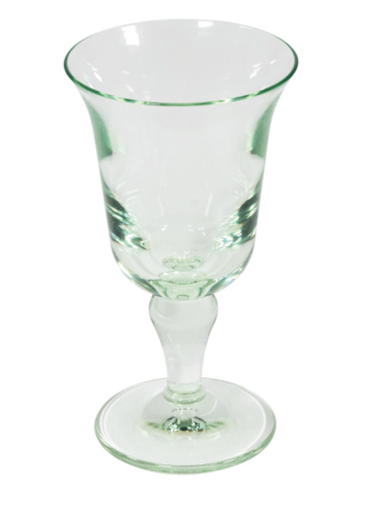 Acrylic Flared Light Green Water Glass 9.6oz