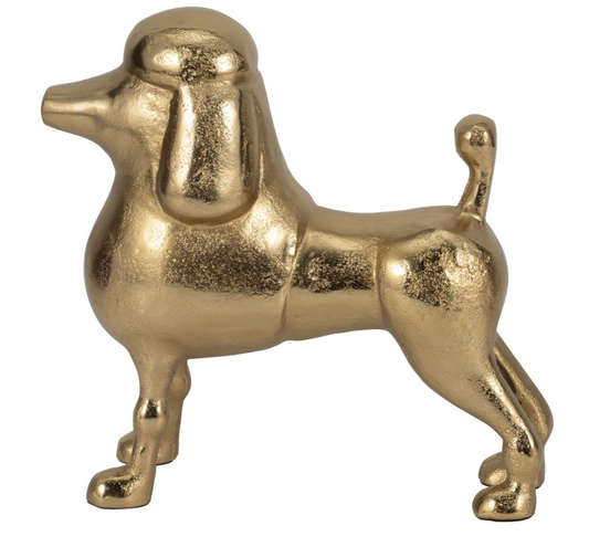Fifi Gold Poodle 10"h