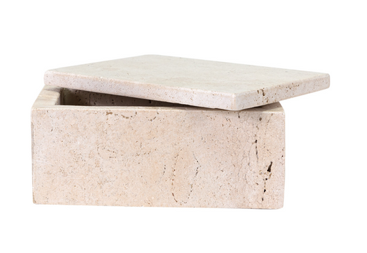 Azari Marble Box 6.5x5x3"h