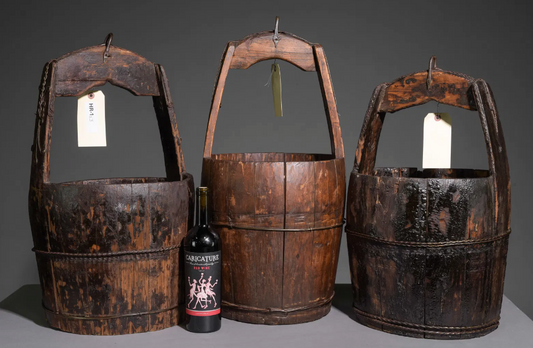 Antique Oak Well Bucket