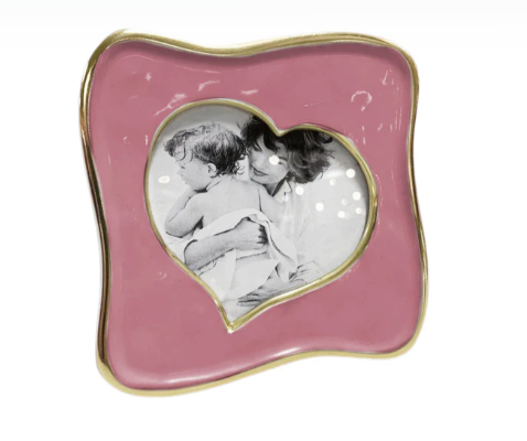 Encanto Curved Heart 5x5 Pink