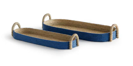 Tiana Seagrass Long Oval Basket