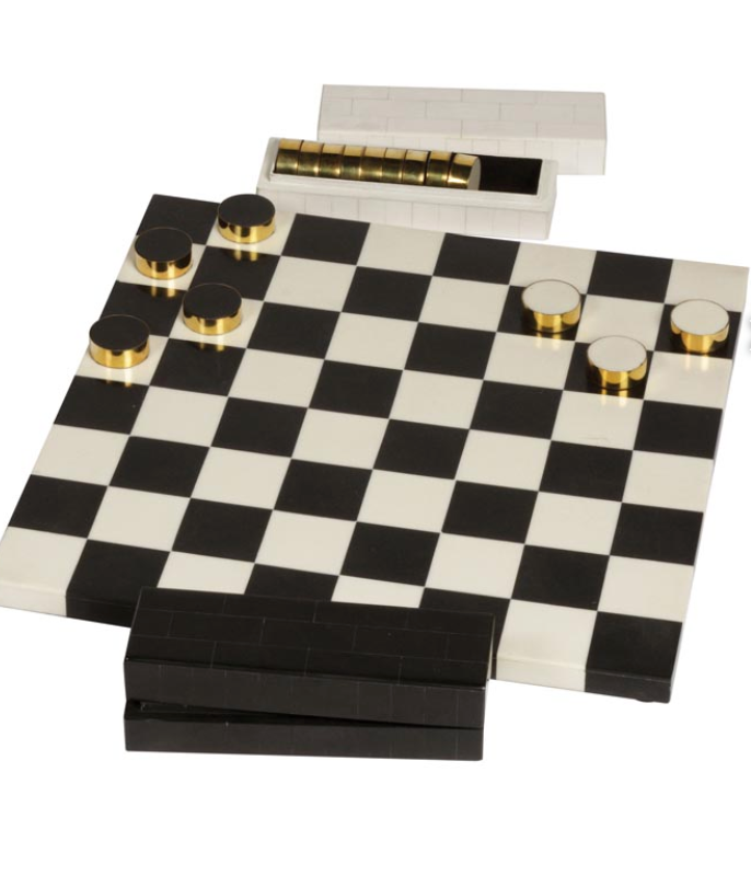 Checkers w/ Case