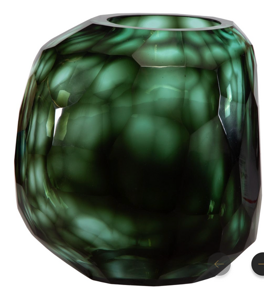 Emerald Vase 7"h