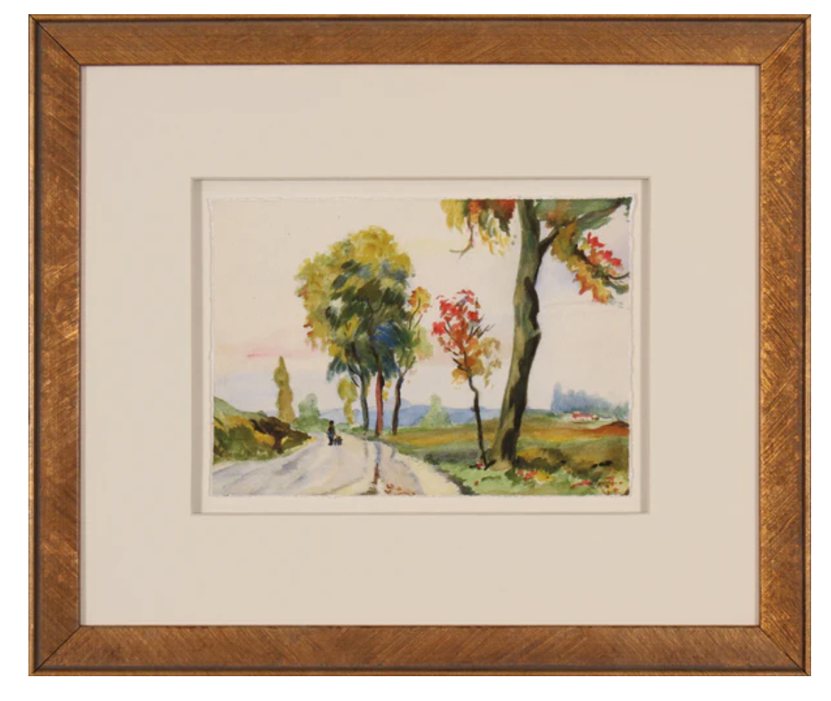 Country Path 13x11"h