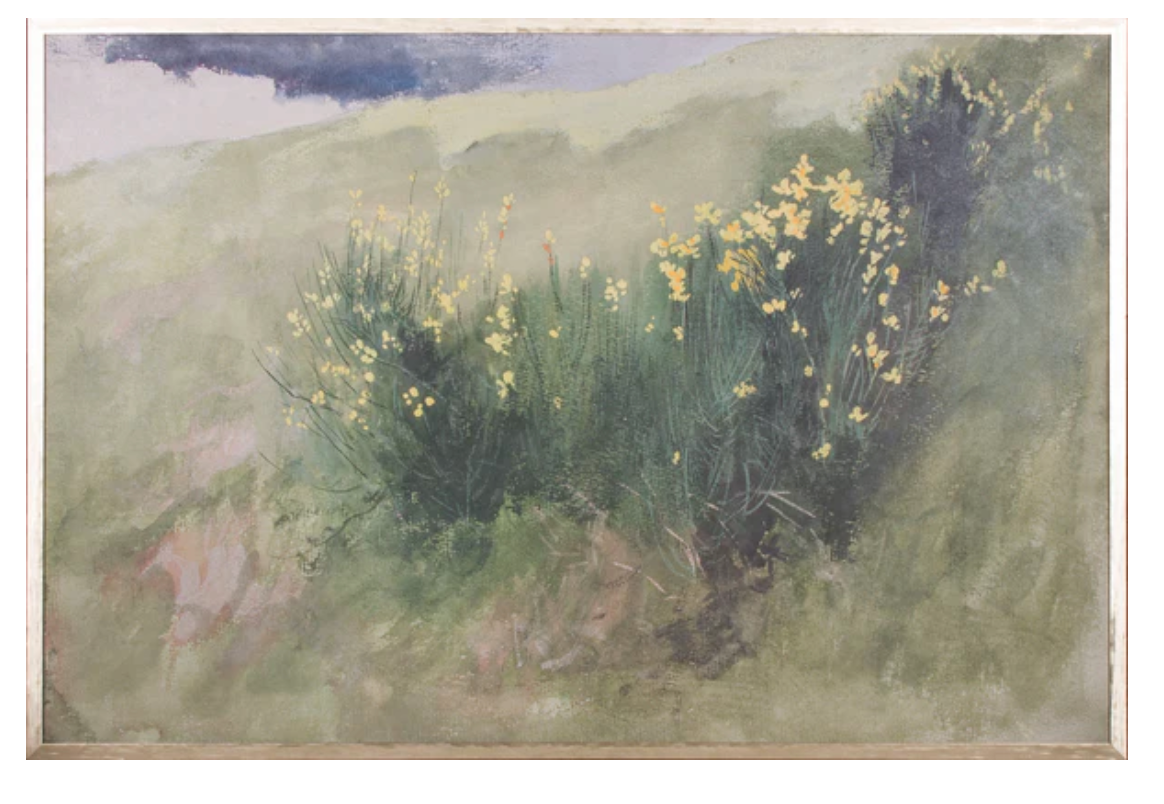 Wildflower Landscape 74x50"h