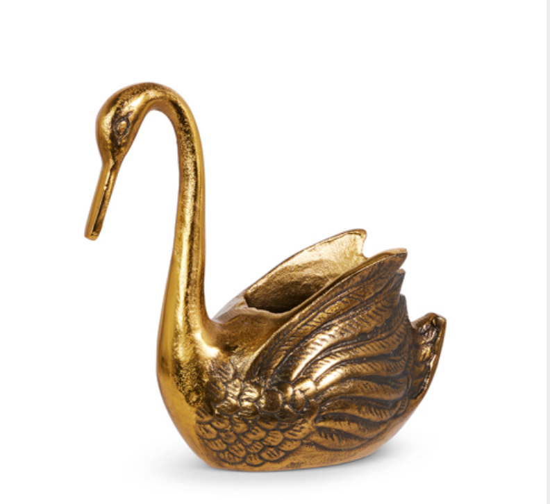 Swan Container 10"