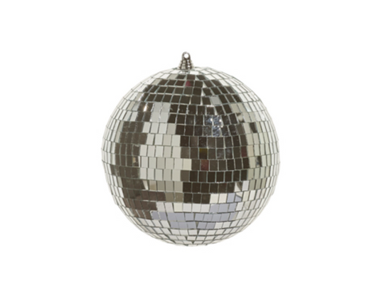 6" Silver Disco Ball