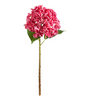 19" Real Touch Hot Pink Hydrangea Stem