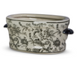 Brown and Ivory Planter 14.5x8x6"h