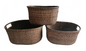 Rattan Traveler's Basket Set/3