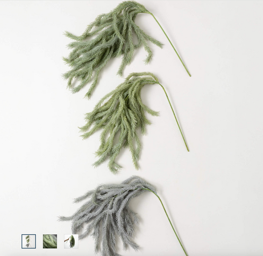 Fuzzy Green Spray 37"