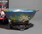 Cloisonne Bowl 7"d