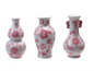 Single Pink Pattern Vase 7" Asst.