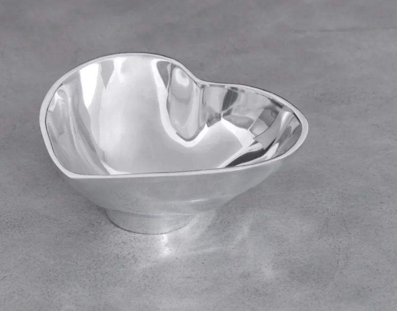 Deep Heart Silver Bowl