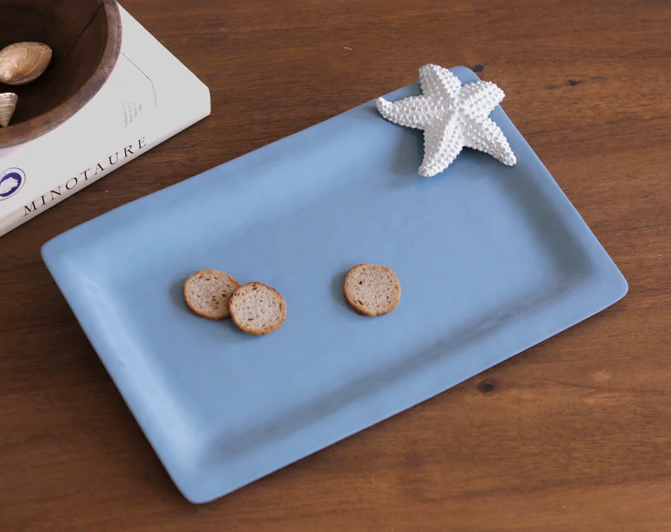 Thanni Rectangle Starfish Tray 19.25x13.5"