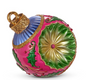 10" Vtg Multicolor Ornament