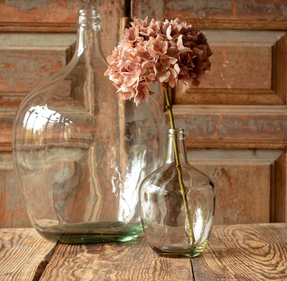 Antique Brown Hydrangea 18.5"
