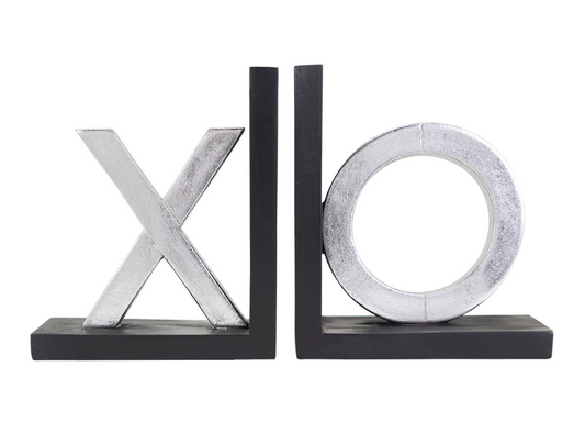 X & O Bookends (Pair)