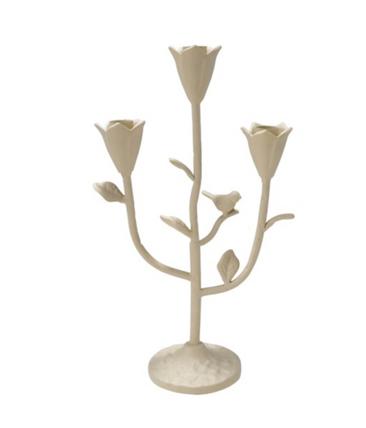 Cast Iron Taper Holder 13.25"h