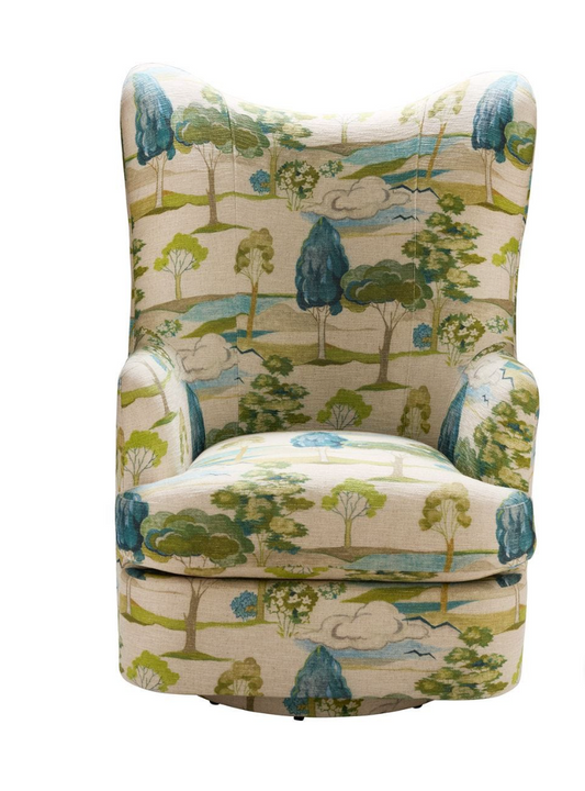 Hot Wing Swivel Chair 30x33x47"h