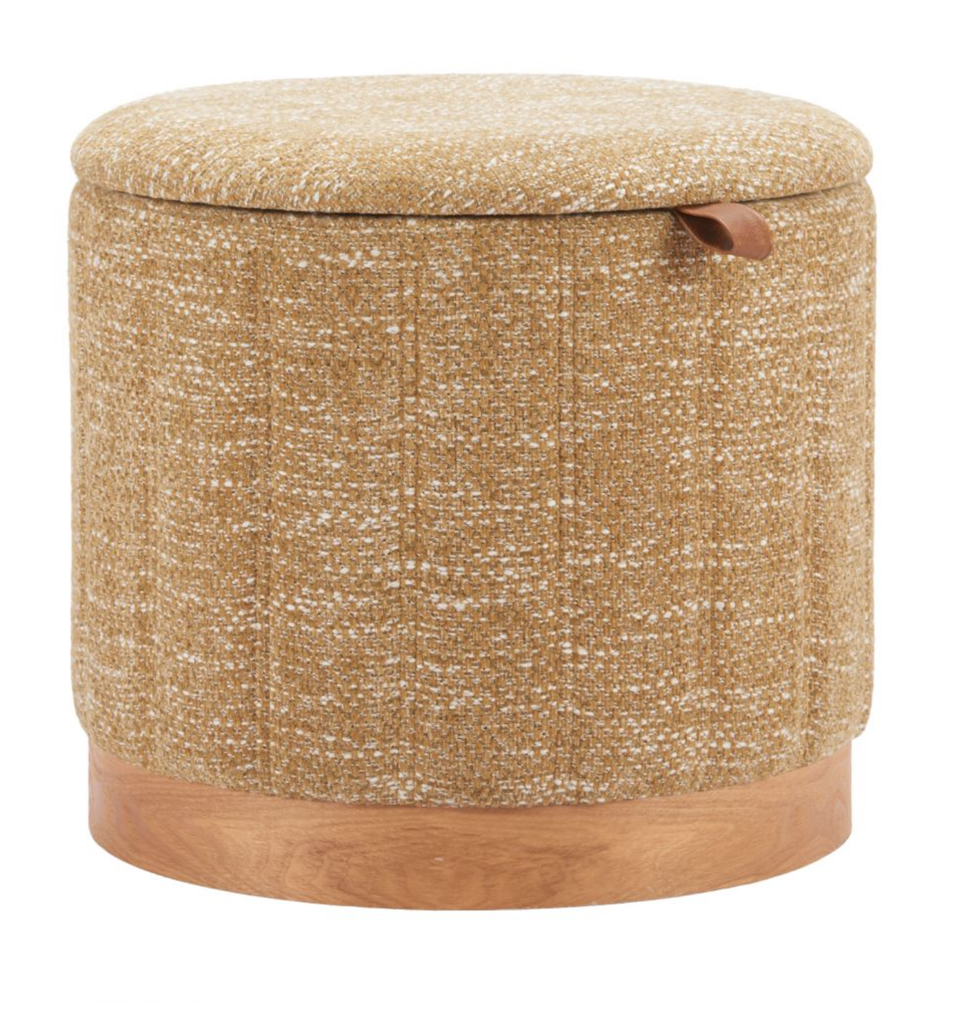 Fije Storage Ottoman Yellow 20x20x18.7"h