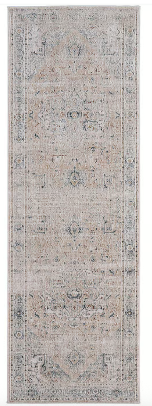 Pasha Beige/Blue #2  2'6"x7'3