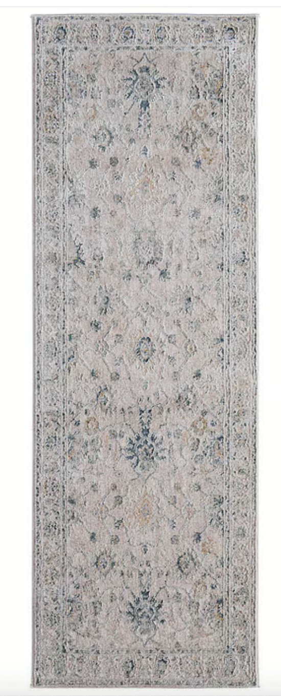 Pasha Beige/Blue #3  2'6"x7'3
