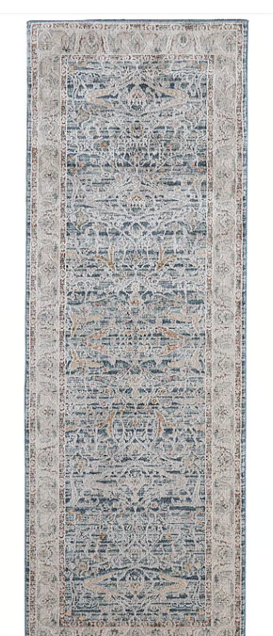 Pasha Blue/Ivory 2'3"x7'6"