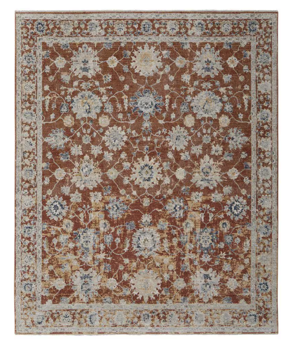 Pasha Terracotta/Ivory 2'3"x7'6"