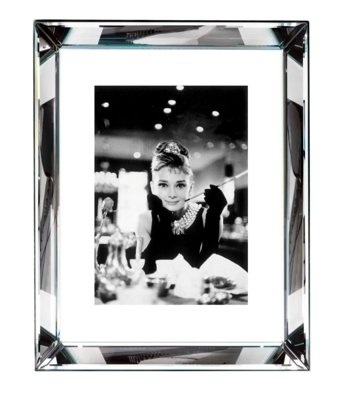 Audrey Hepburn B&W 24x32"h