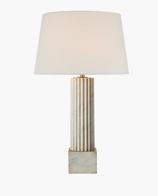 Reeve Carrera Marble Lamp 29"