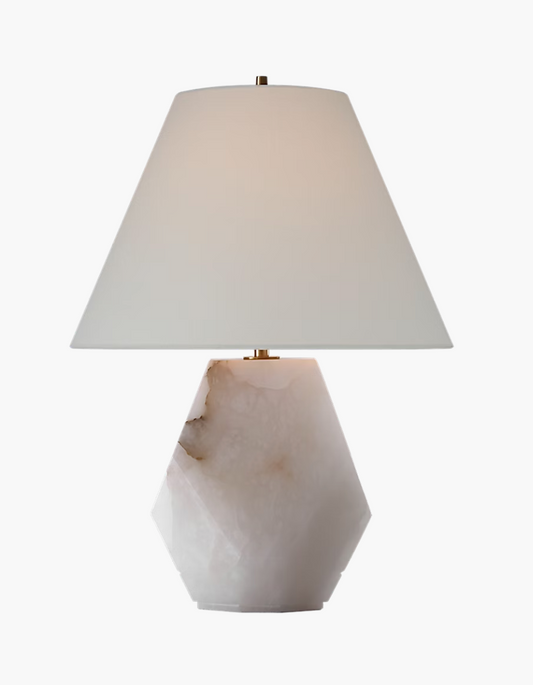 Anthenee Alabaster Table Lamp 25"h