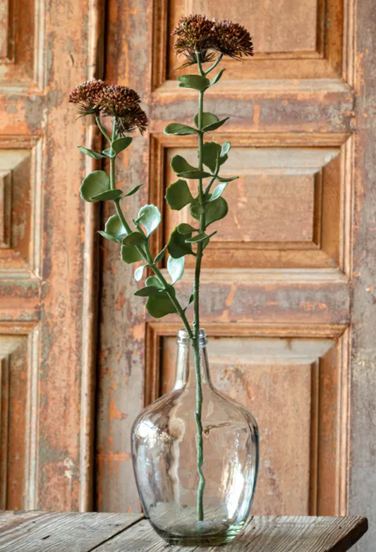 Dusty Lavender Sedum Stems 26"
