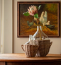 Lg Blush Protea 26"