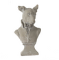 Dog Bust Accent 10.4"h
